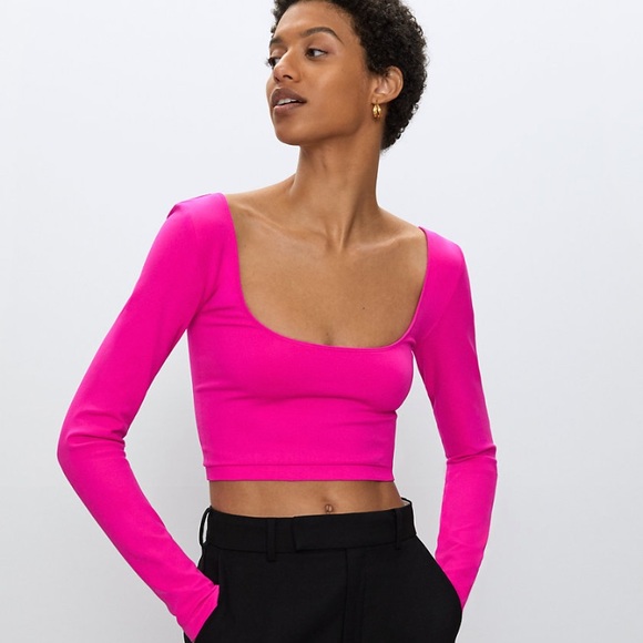 Aritzia Tops - NWT BABATON Didot Cropped Longsleeve Top